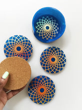 Load image into Gallery viewer, 4 Piece Coaster Set
